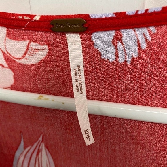 Free People Bella Print Tunic Blouse - Picture 4 of 7